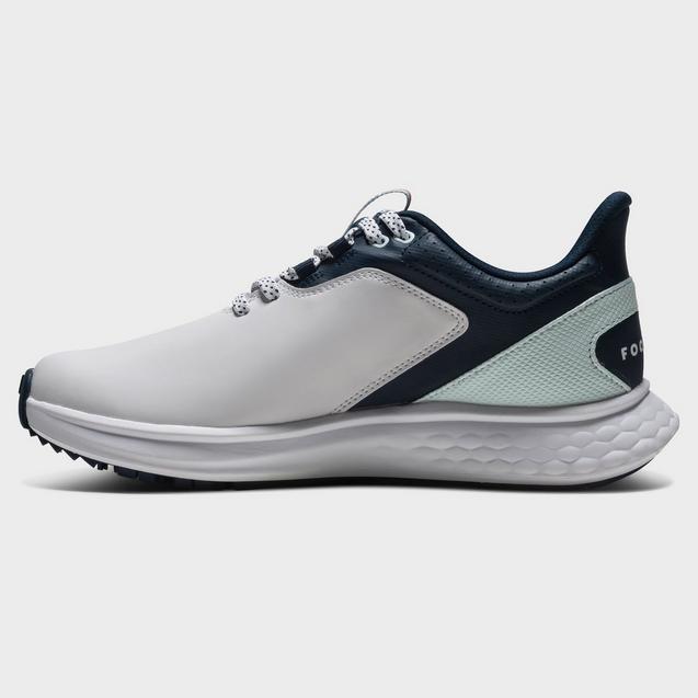 Women's FJ Pulse Spikeless Golf Shoe - White/Blue | FOOTJOY | Golf