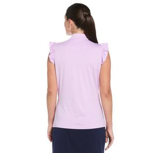 Women's Flutter Sleeveless Polo PGA TOUR