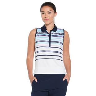 Women's Placed Stripe Sleeveless Top PGA TOUR