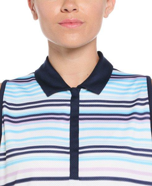 Women's Placed Stripe Sleeveless Top