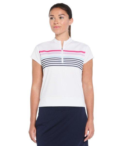 Women's Stripe Ribbed Sleeveless Top