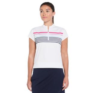 Women's Stripe Ribbed Sleeveless Top PGA TOUR