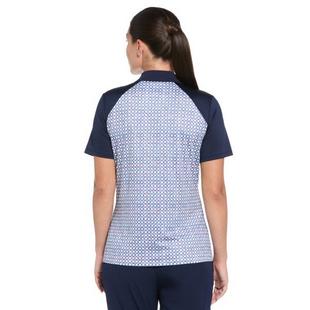 Women's Starseed Geo Print Short Sleeve Polo PGA TOUR