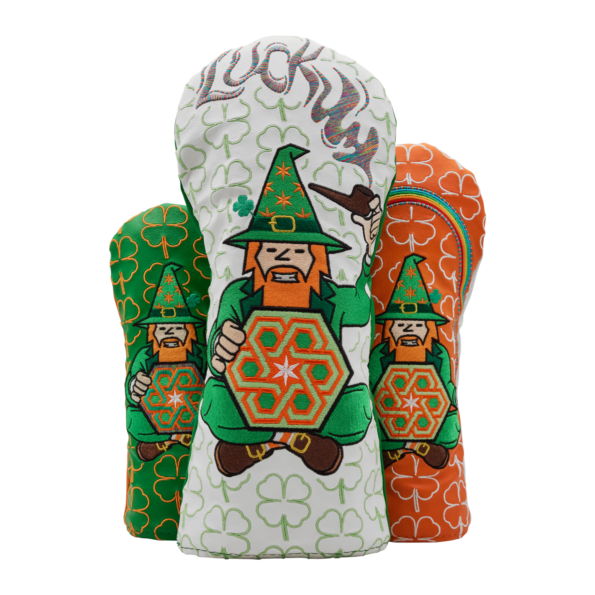 Limited Edition - Lucky Wizard Wood Headcover Set