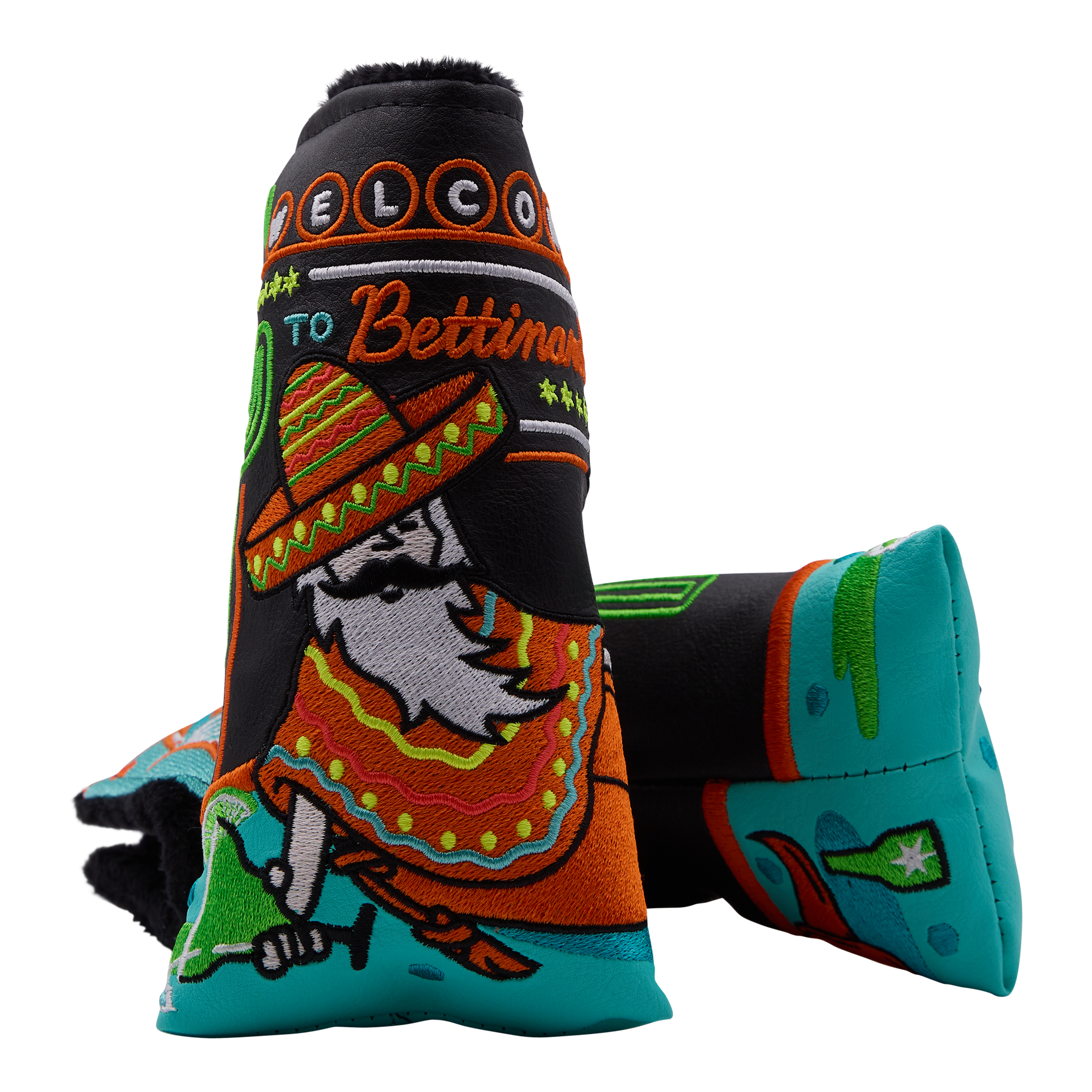 Limited Edition - Cinco de Mayo Siesta Wizard - Blade Putter Headcover