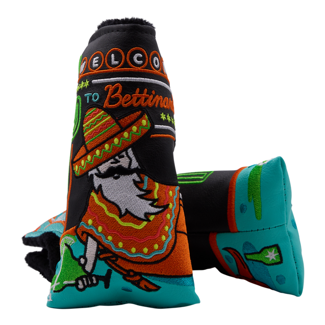 Limited Edition - Cinco de Mayo Siesta Wizard - Blade Putter Headcover BETTINARDI