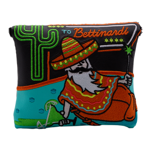 Limited Edition - Cinco de Mayo Siesta Wizard - Centre-Shafted Mallet Putter Headcover BETTINARDI