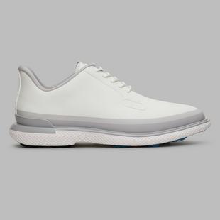 Men's Gallivan2r Tuxedo Stripe Spikeless Golf Shoe - White/Grey G/FORE