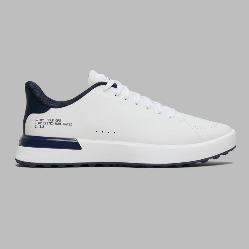 Men's G.112 Spikeless Golf Shoe - White/Navy