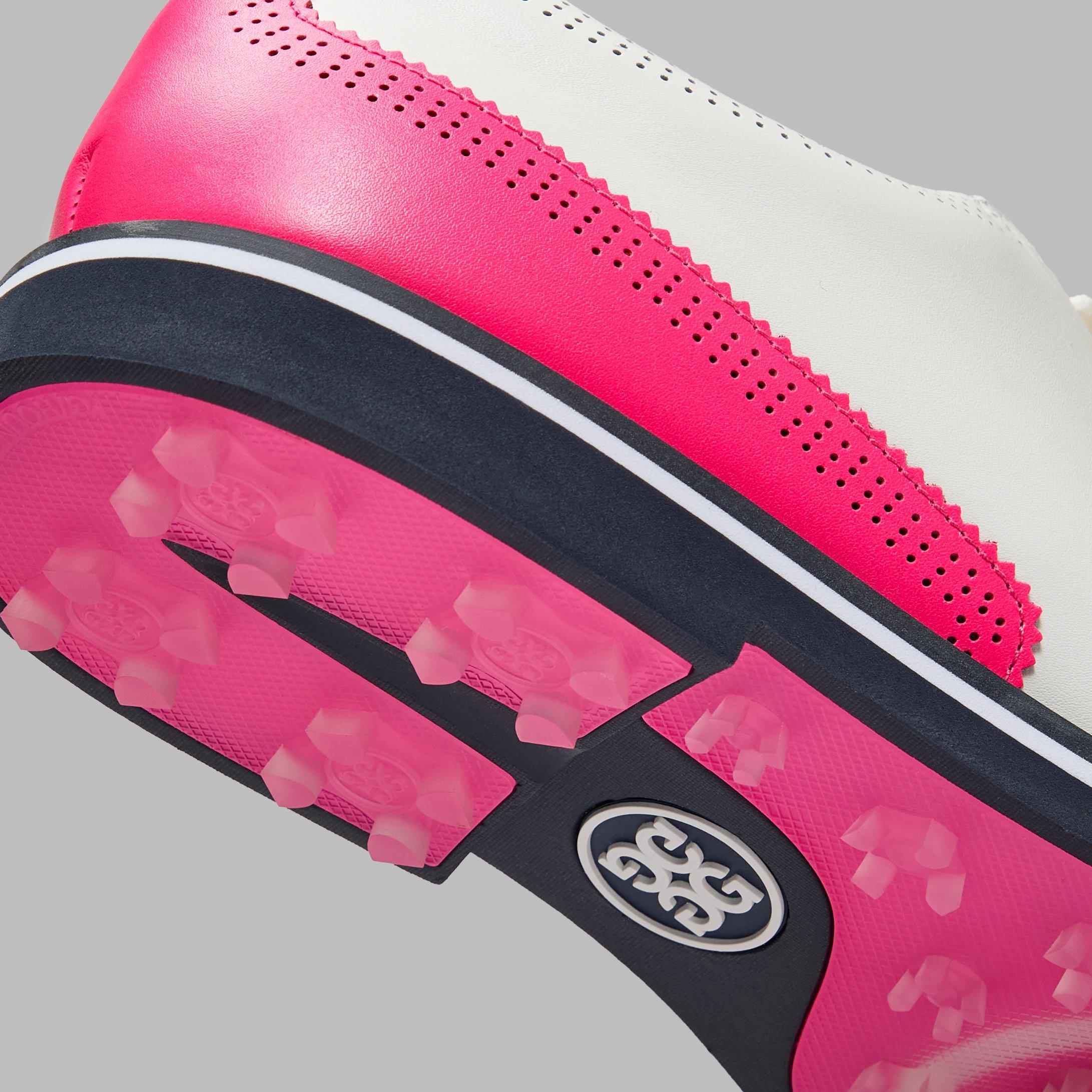 Men's Gallivanter Spikeless Golf Shoe - White/Pink