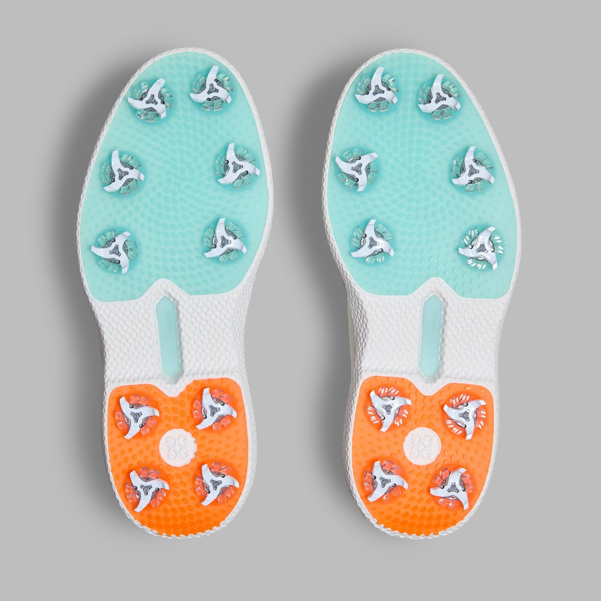 Men's Gallivan2r G/LOCK Spiked Golf Shoe - White/Blue