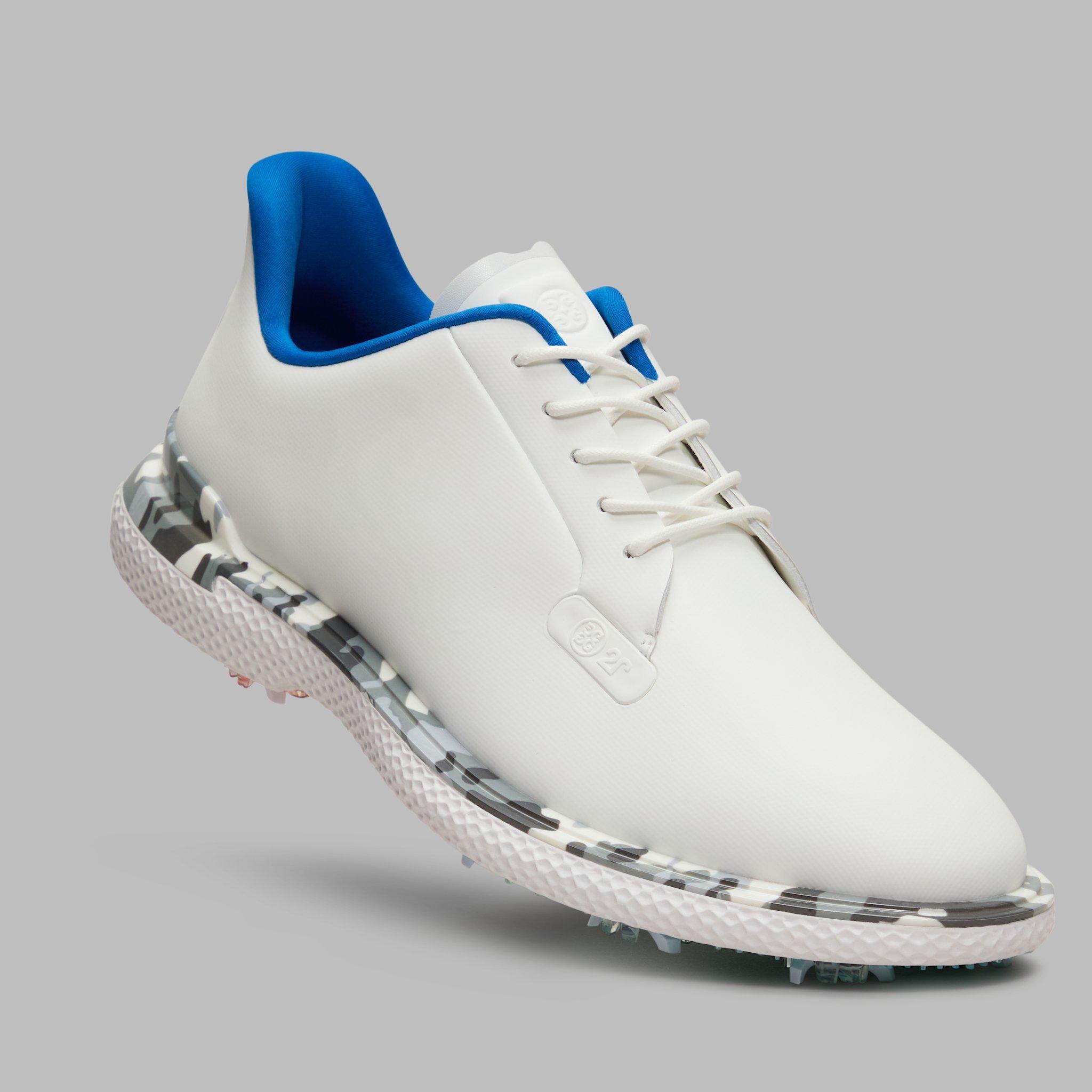 Men's Gallivan2r G/LOCK Spiked Golf Shoe - White/Blue