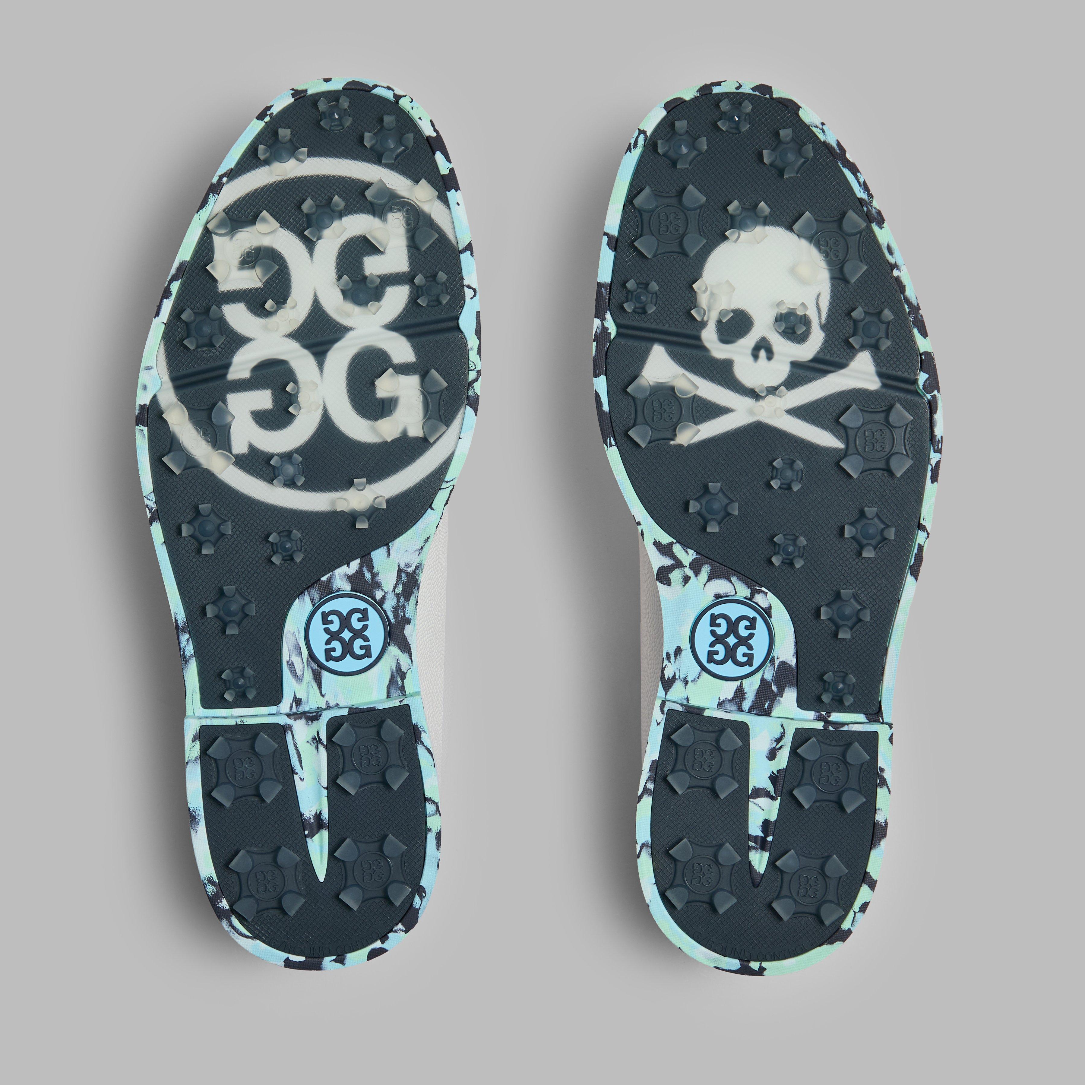 Men's Gallivanter Camo Spikeless Golf Shoe - White/Blue