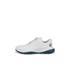 Chaussures sans crampons LT1 BOA pour hommes - Blanc/bleu sarcelle