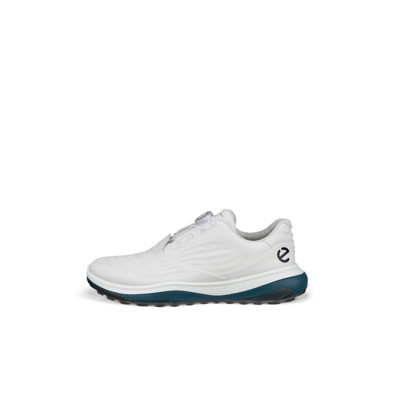 Prior Generation - Men's Golf LT1 BOA Spikeless Golf Shoe - White/Teal
