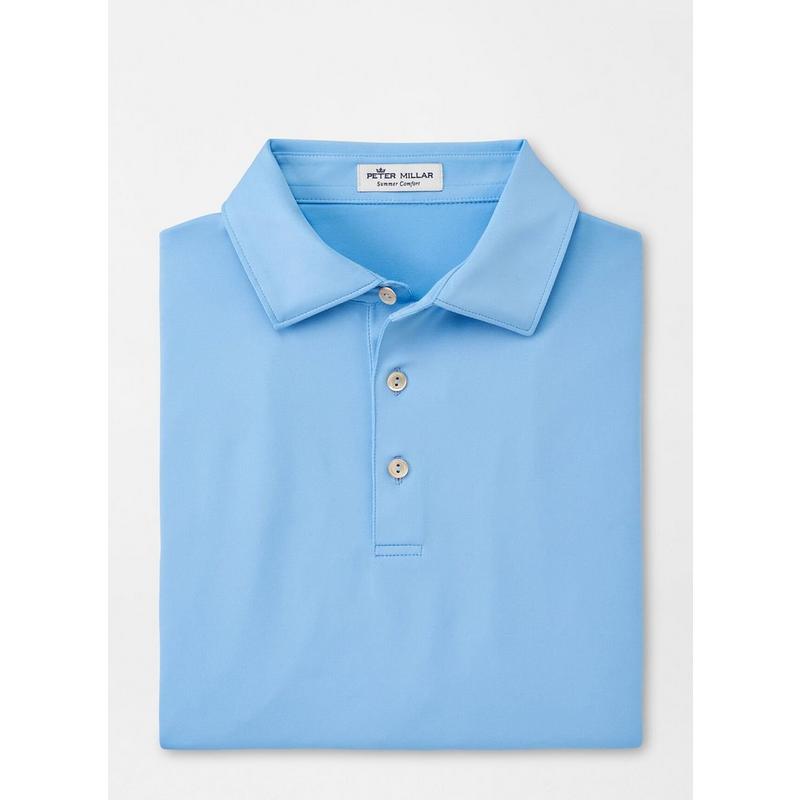 Men's Solid Performance Jersey Polo