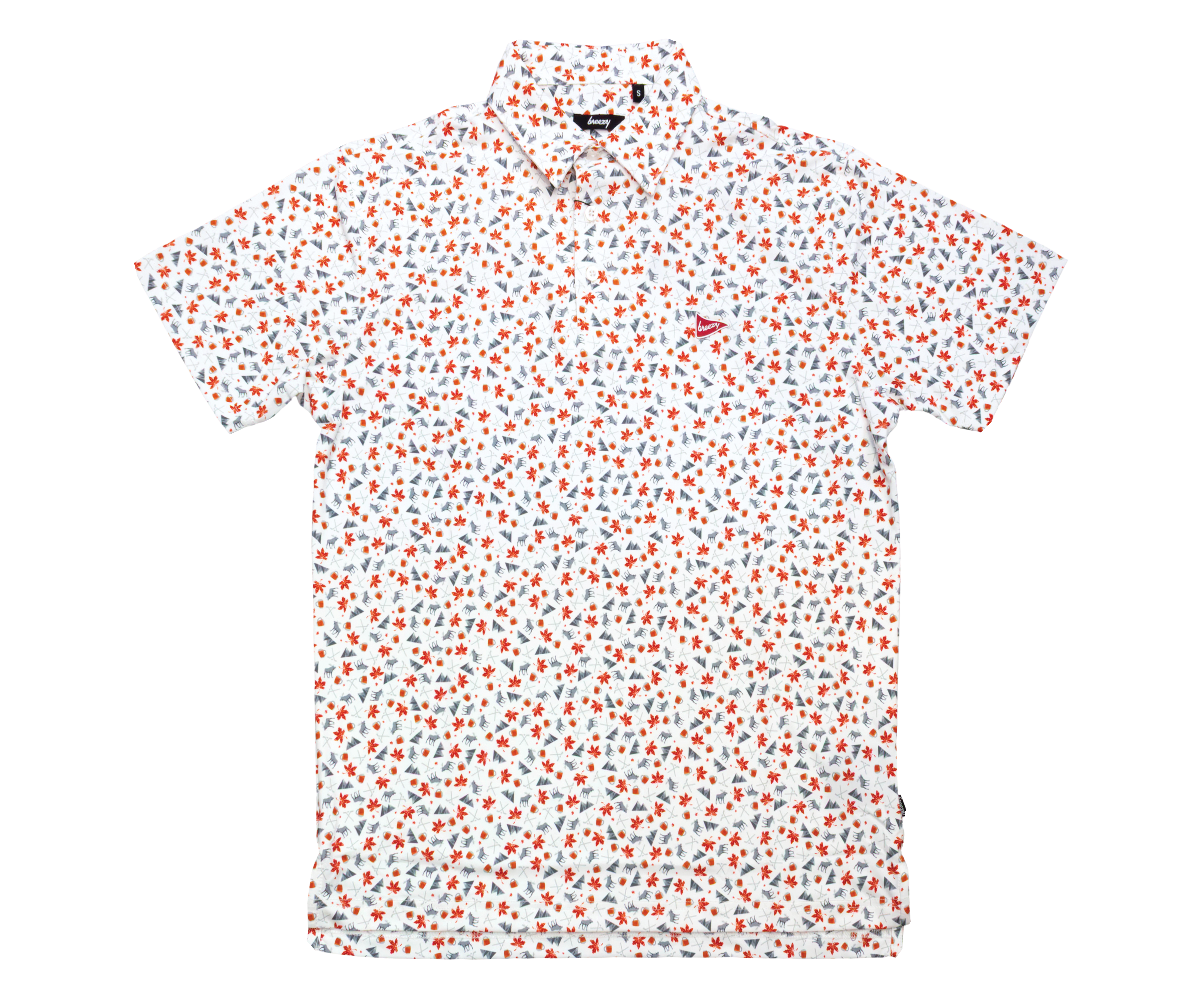 Men's The Maple Relief Short Sleeve Polo