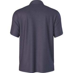 Polo &agrave; manches courtes Essential &agrave; motif g&eacute;om&eacute;trique pour hommes PGA TOUR