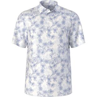 Men's Linear Botanical Printed Short Sleeve Polo PGA TOUR