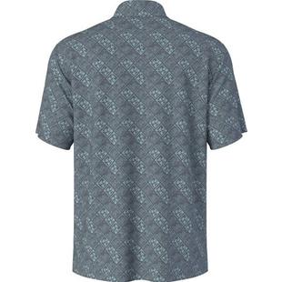 Polo Tropical Argyle &agrave; manches courtes imprim&eacute; pour hommes PGA TOUR