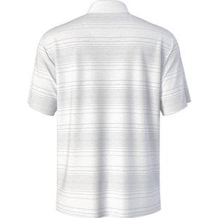 Men's All Over Jaspe Stripe Short Sleeve Polo PGA TOUR