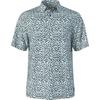 Men's All Over Abstract Floral Short Sleeve Polo