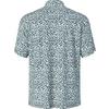 Men's All Over Abstract Floral Short Sleeve Polo