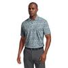 Men's All Over Abstract Floral Short Sleeve Polo