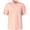 ROSE | Polo &agrave; manches courtes avec motif floral abstrait int&eacute;gral pour hommes