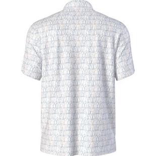 Men's Linear Cocktail Printed Short Sleeve Polo PGA TOUR