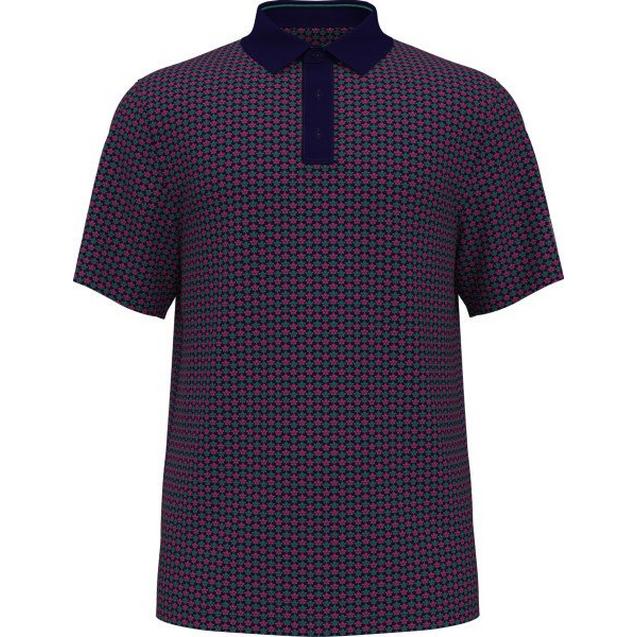 Men's Azalea Geo Printed Short Sleeve Polo | PGA TOUR | Shirts
