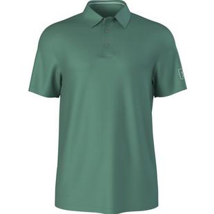 Polo &agrave; manches courtes textur&eacute; Solid Cooling pour hommes PGA TOUR