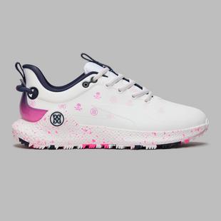 Women's MG4+ O2 Spikeless Golf Shoe - White/Pink G/FORE