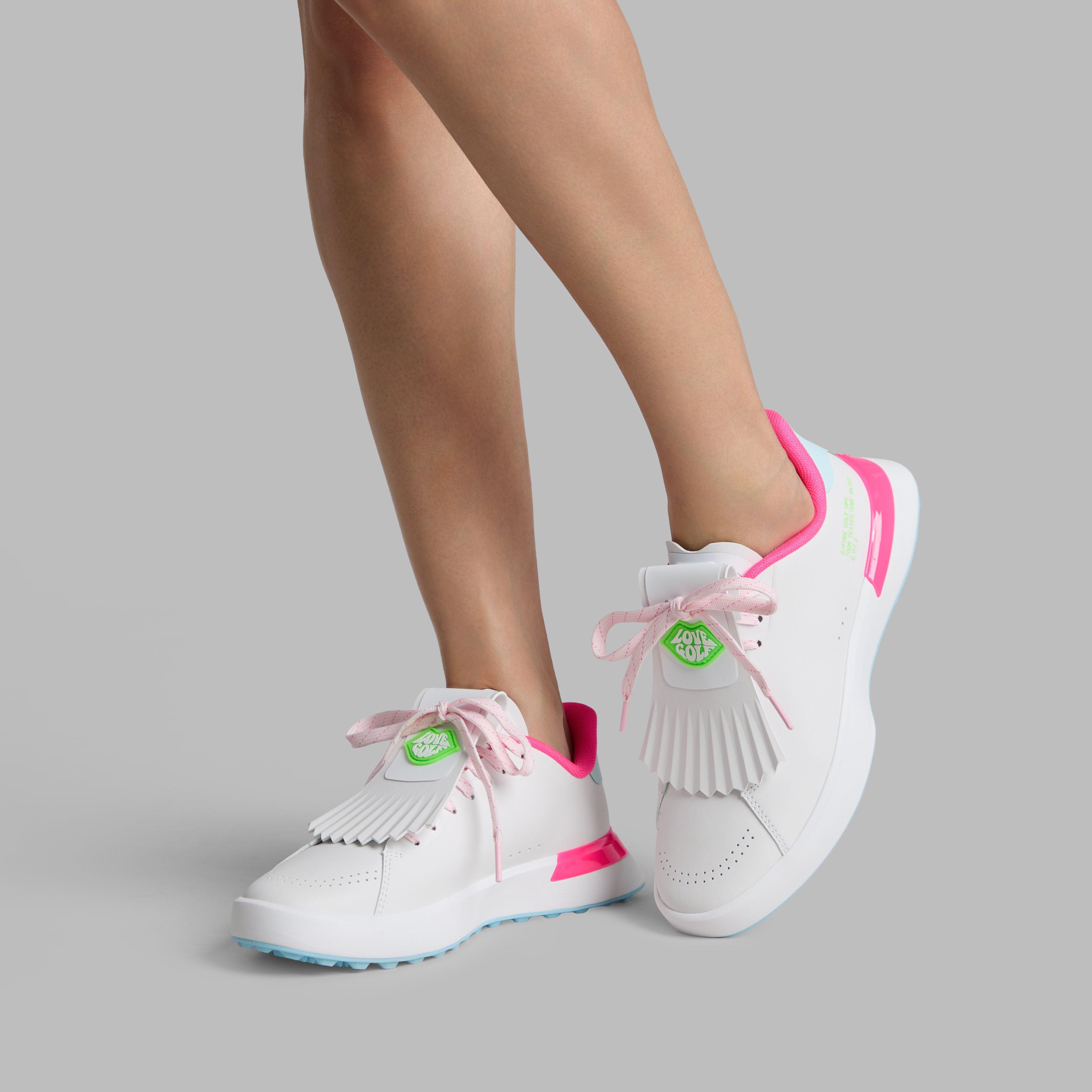 Women's G.112 Love Spikeless Golf Shoe - White/Multi