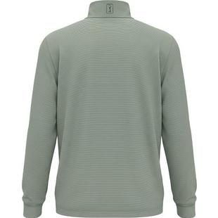 Chandail &agrave; rayures avec fermeture &agrave; glissi&egrave;re 1/4 pour hommes PGA TOUR