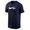NAVYWHITE | T-shirt en coton Swoosh pour hommes