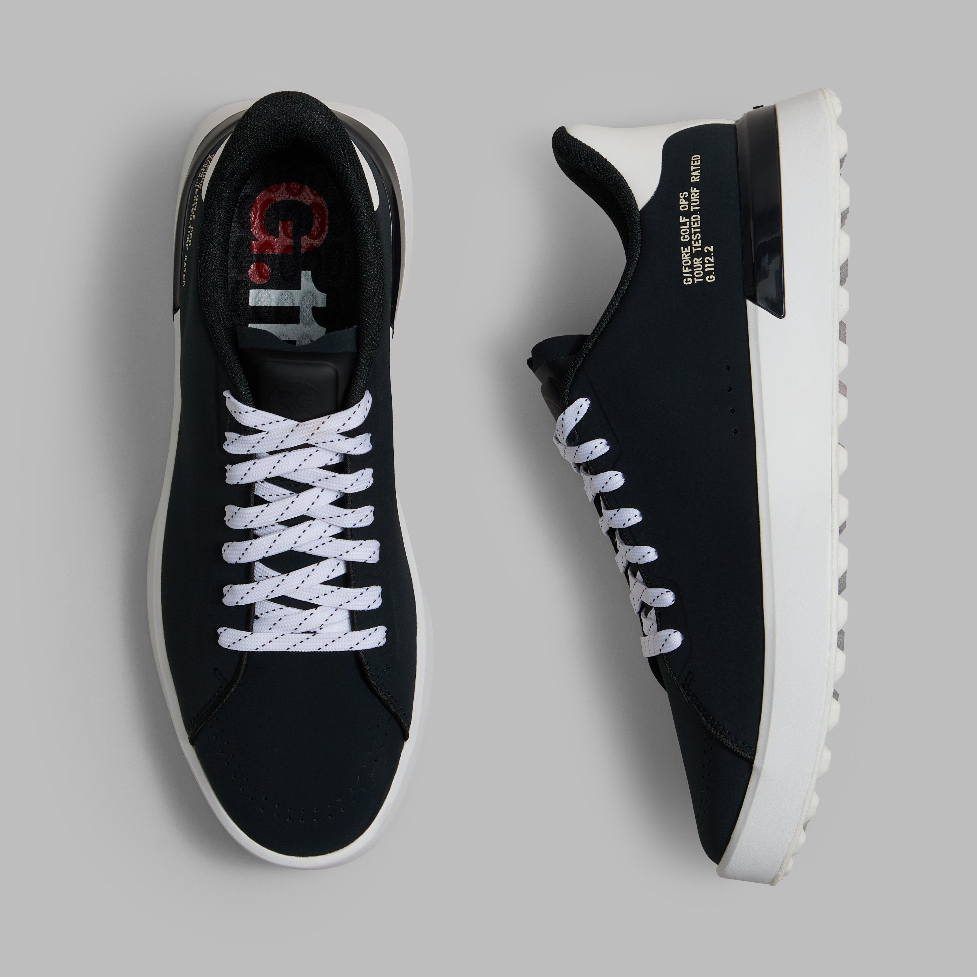 Men's G.112  Nylon Hybrid Spikeless Golf Shoe - Black