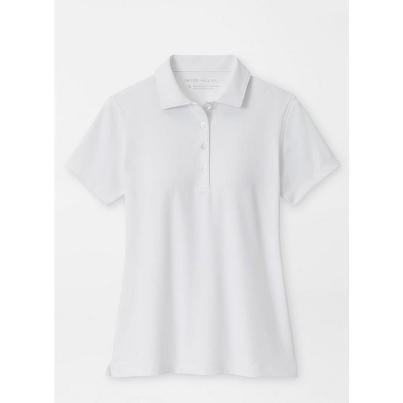Women's Short Sleeve Button Polo
