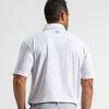 Men's 26 Leaf Print Short Sleeve Polo