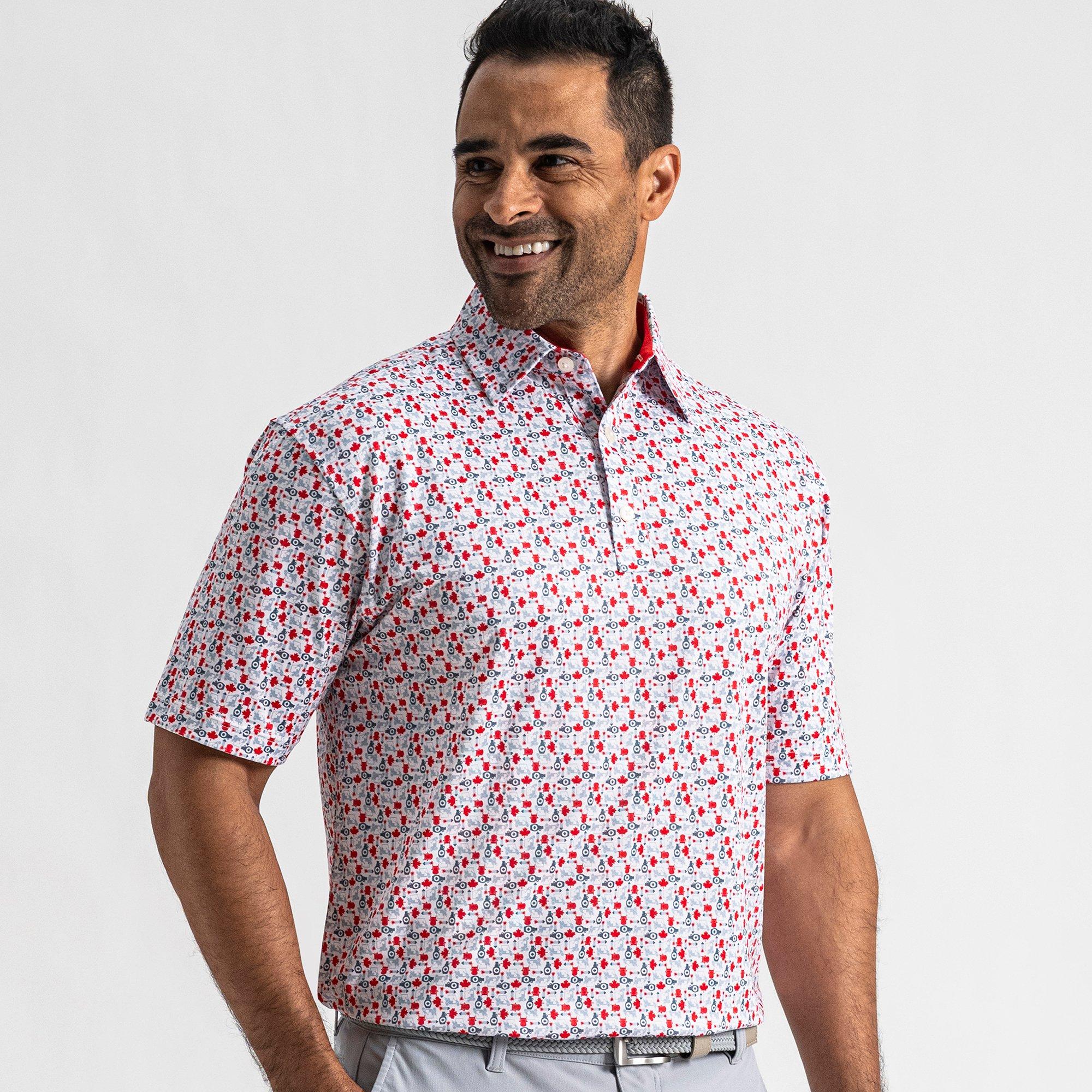 Men's 26 Maple Syrup Short Sleeve Polo