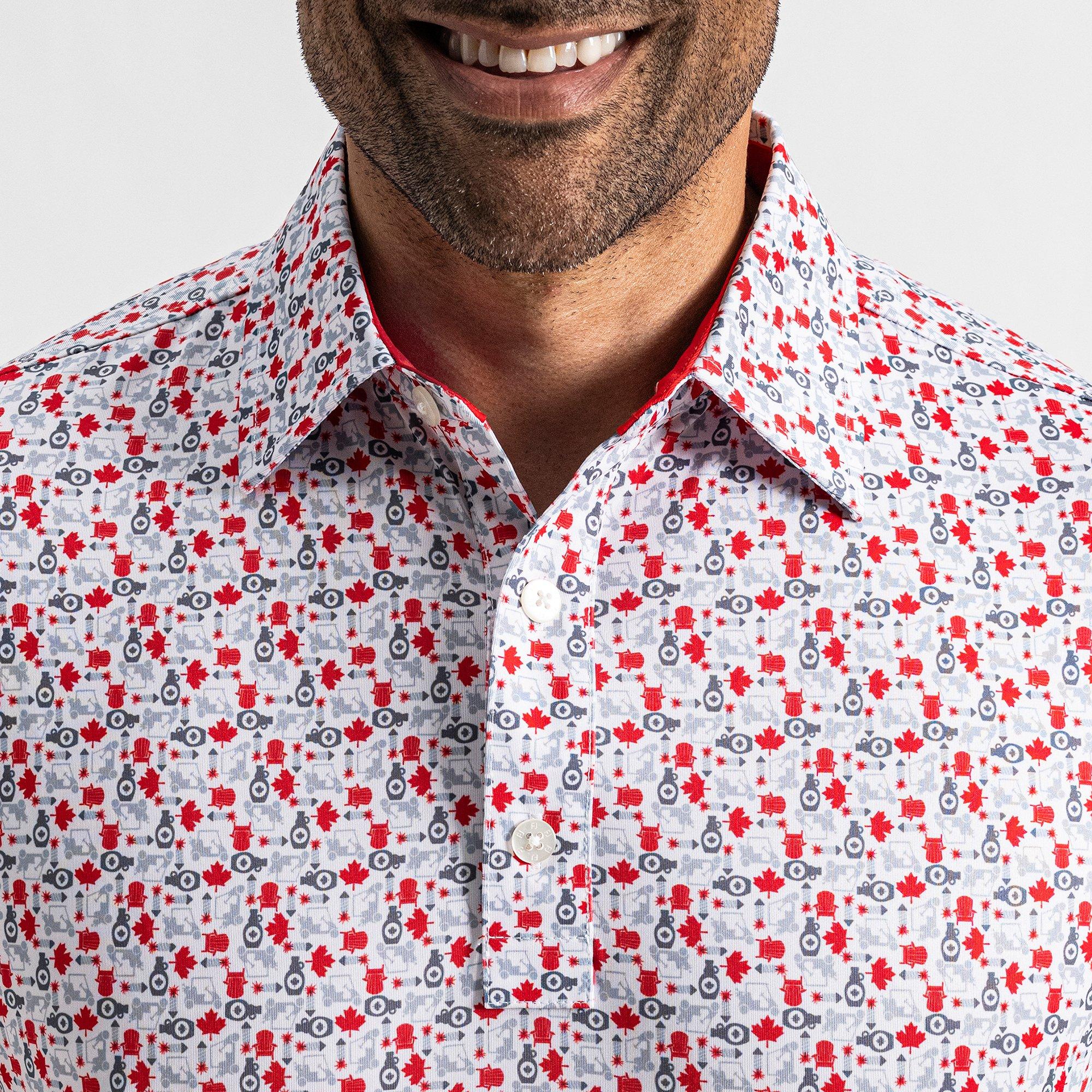 Men's 26 Maple Syrup Short Sleeve Polo