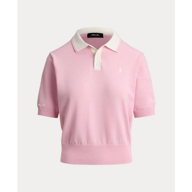 Women's 3 Button Short Sleeve Polo Sweater | RLX | Shirts & Polos