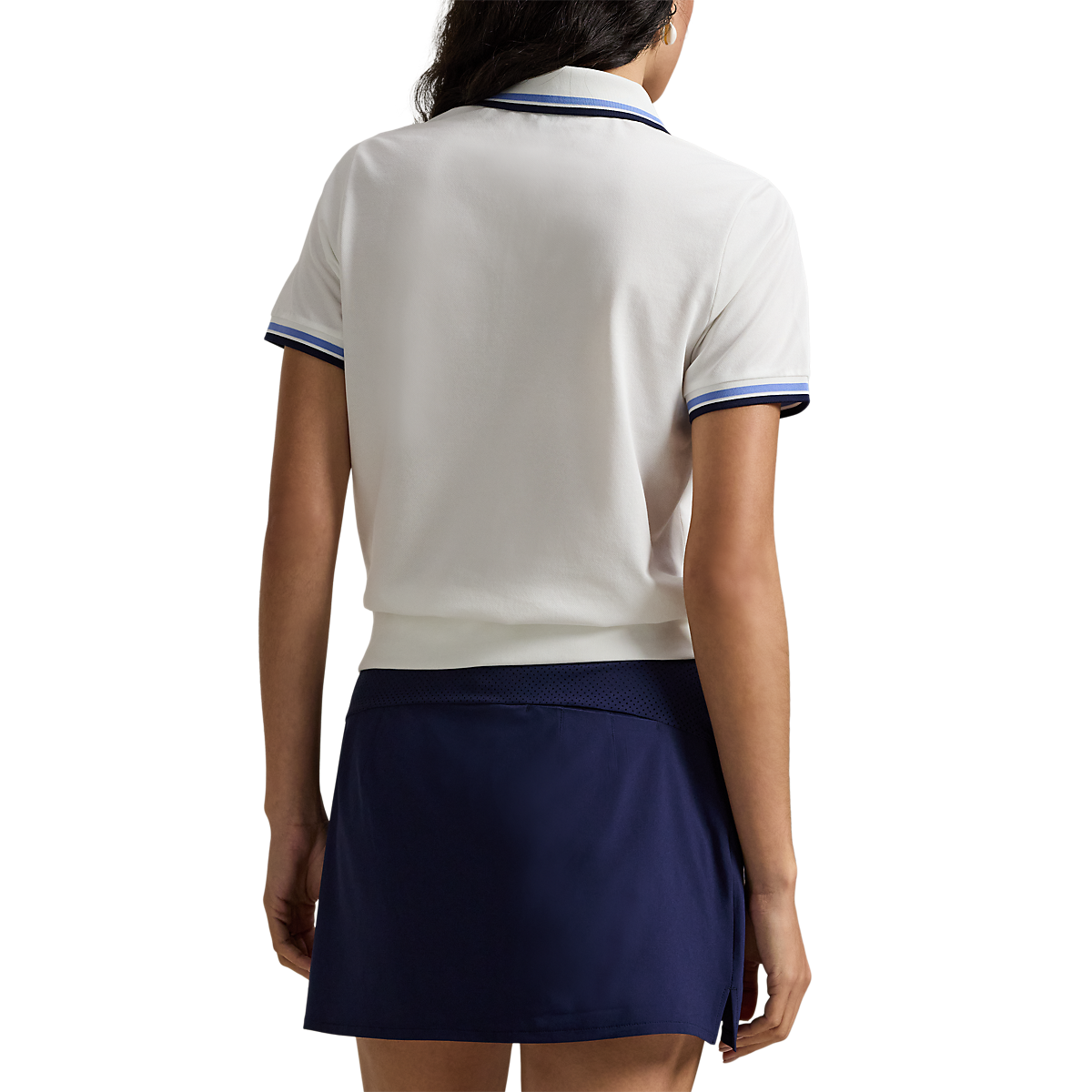 Women's Tour Pique Val Novelty Bear Short Sleeve Polo
