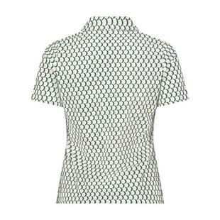 Women's Printed Slim Fit Short Sleeve Polo PRO SHOP