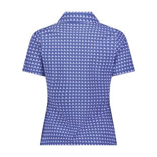 Polo ajust&eacute; &agrave; imprim&eacute; pour femmes PRO SHOP