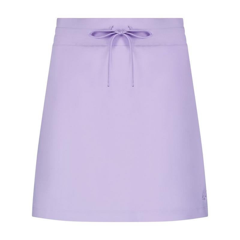Women's Flat Front Pleated Back Skort