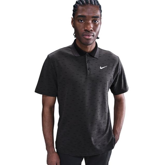 Men's Dri-FIT Tour Micro Print Short Sleeve Polo NIKE