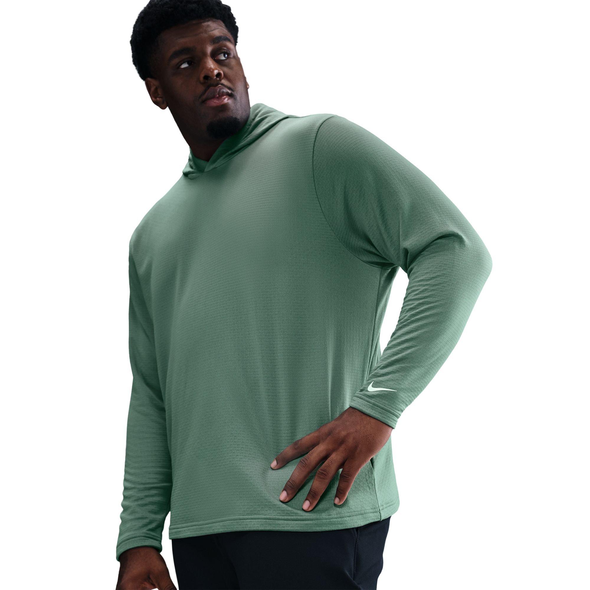 Nike | Men's Dri-FIT Tour Lightweight Hoodie | in Ltgreen, Size Xl