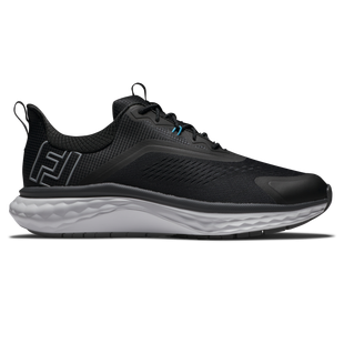 G&eacute;n&eacute;ration pr&eacute;c&eacute;dente - Chaussures de golf sans crampons Quantum pour hommes - Noir/Blanc FOOTJOY