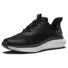 Prior Generation - Men's Quantum Spikeless Golf Shoe - Black/White